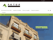 Tablet Screenshot of aktua.net